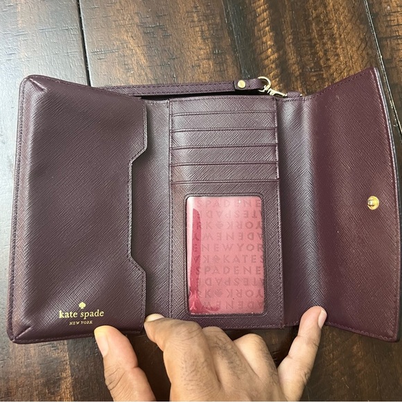 Kate Spade Purple wristlet - Picture 7 of 8